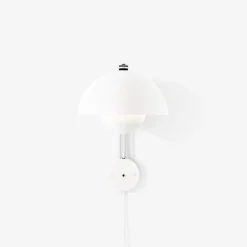 Flowerpot VP8 vägglampa matt white
