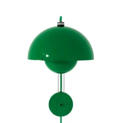 Flowerpot VP8 vägglampa Signal Green