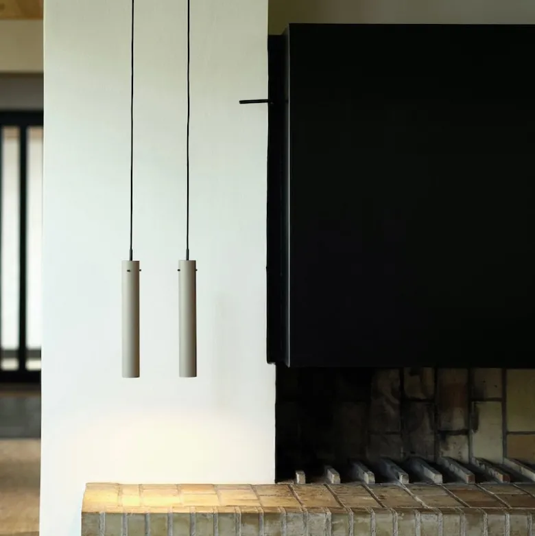 FM2014 H36 taklampa matt grey
