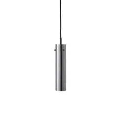 FM2014 H24 taklampa stainless steel glossy
