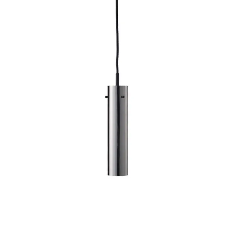 FM2014 H24 taklampa stainless steel glossy