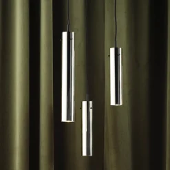 FM2014 H36 taklampa stainless steel glossy