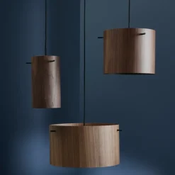 FM 1954 Ø41 taklampa walnut