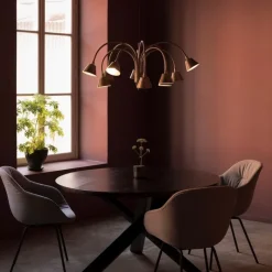 Fång 10 Taklampa rå mässing