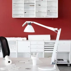 Fortebraccio D33N.100 Bordslampa Vit