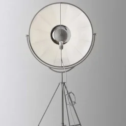 Fortuny golvlampa titanium/beige