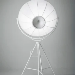 Fortuny golvlampa vit
