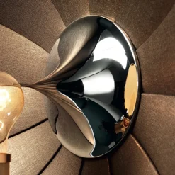 Fortuny petite golvlampa brons rubelli/svart
