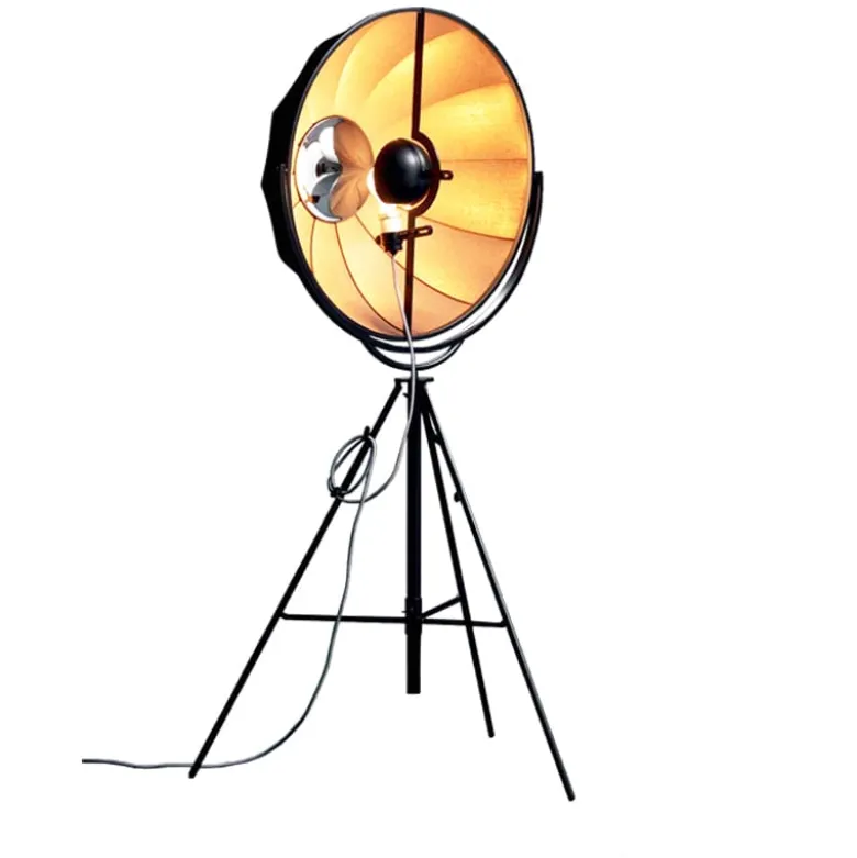 Fortuny petite golvlampa brons rubelli/svart