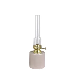 Fotogenlampa Rak Beige liten
