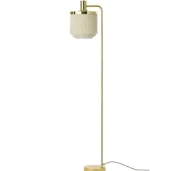 Fringe golvlampa cream white