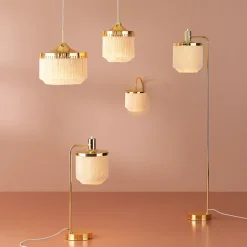 Fringe taklampa Ø20 Cream white