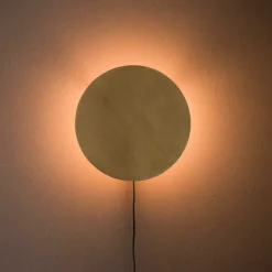 Fullmoon Ø25 vägglampa pale gold