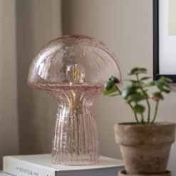 Fungo 22 bordslampa rosa