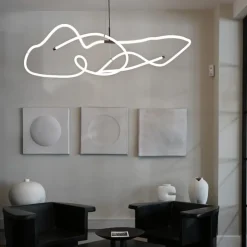 Ghost chandelier taklampa Big neon