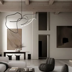 Ghost chandelier taklampa Big burned black