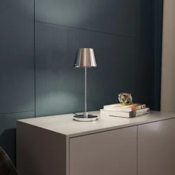 Gil il Grande bordslampa krom