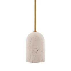 Gino Golvlampa Beige travertin