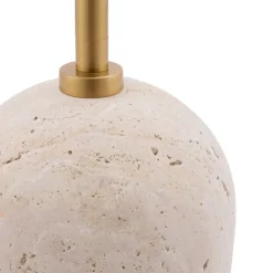 Gino Golvlampa Beige travertin