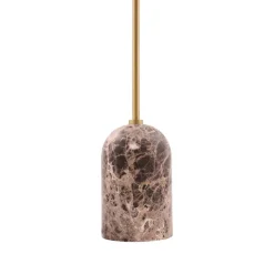 Gino Golvlampa Brun marmor