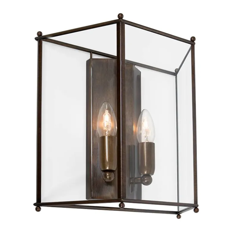Glimminge L vägglampa oxid