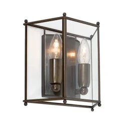 Glimminge S vägglampa oxid