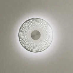 Glint 36 vägglampa aluminium