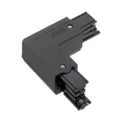 Global Pro L-feed L90° (outside) 3-fas svart