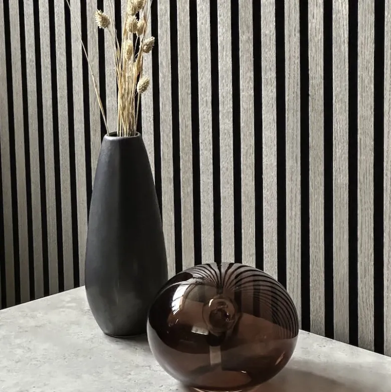Globus 18 cm bordslampa brun
