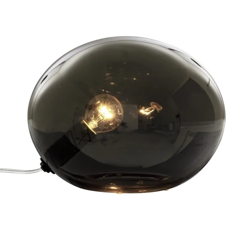 Globus 24 cm bordslampa rök