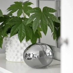 Globus 18 cm bordslampa rök
