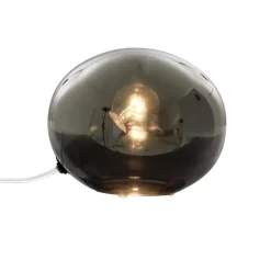 Globus 18 cm bordslampa rök