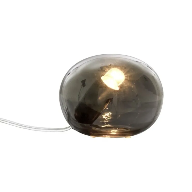 Globus 13 cm bordslampa rök