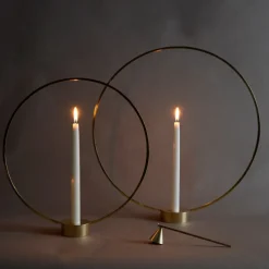 Gloria Liten ljusstake mässing
