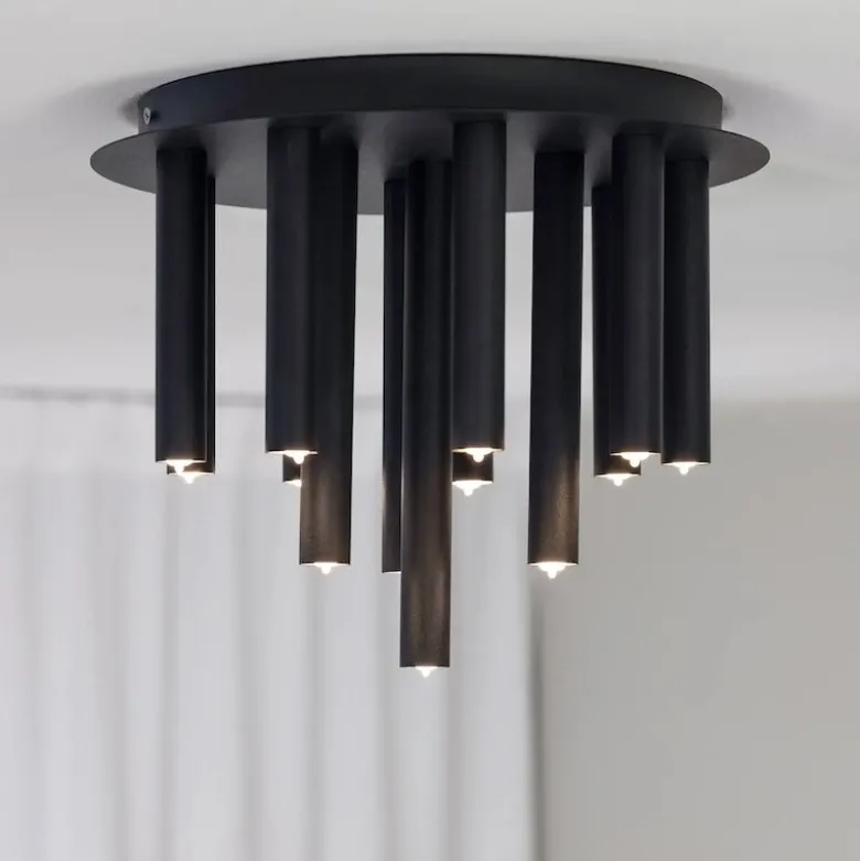 Gocce 13L plafond svart