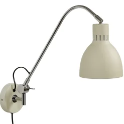 Gotland vägglampa sand