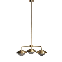 Grace 3 Chandelier H:875-1450 mässing