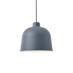 Grain taklampa blågrå