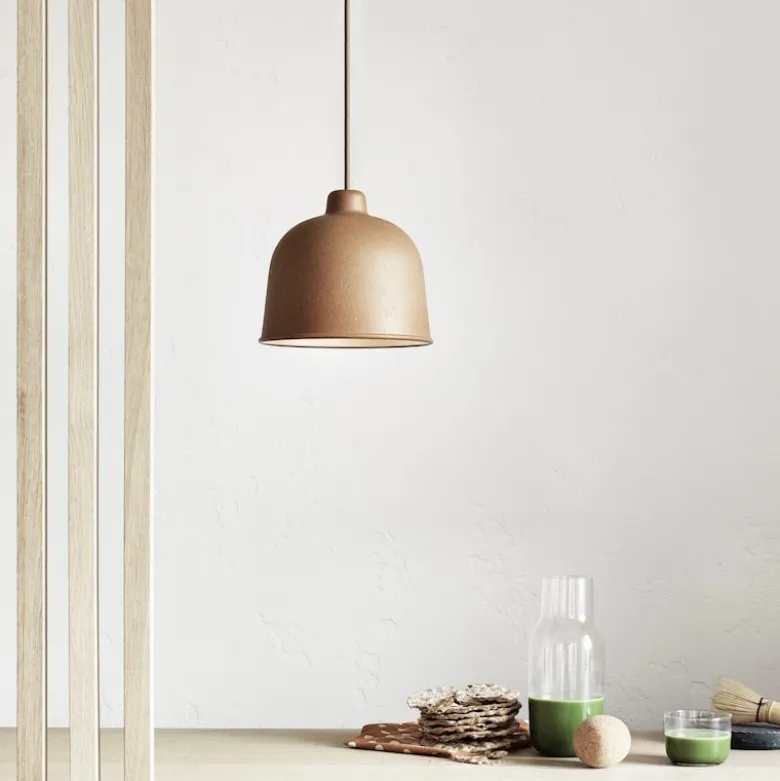 Grain taklampa natur