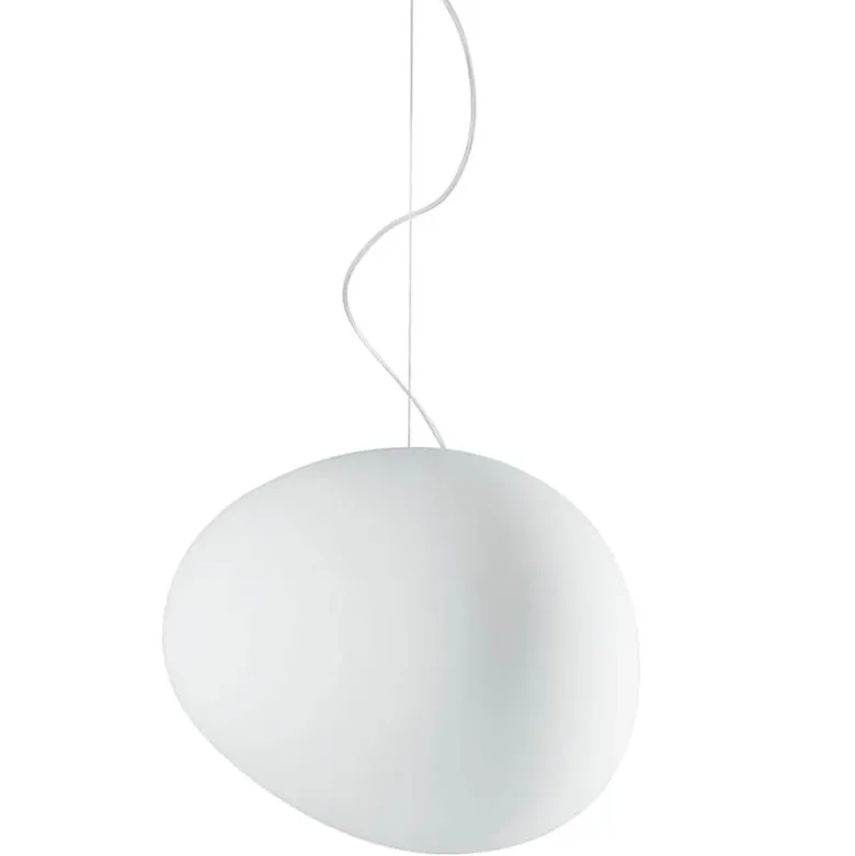 Gregg grande taklampa vit