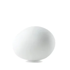 Gregg media bordslampa vit med dimmer