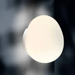 Gregg piccola IP44 vägglampa/plafond vit