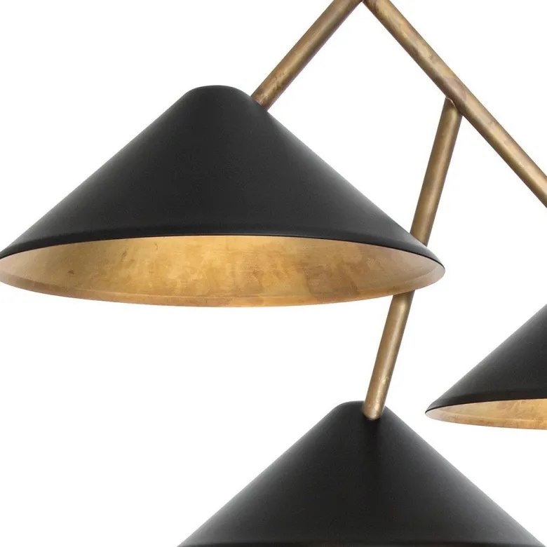 Grenverk 3 taklampa svart