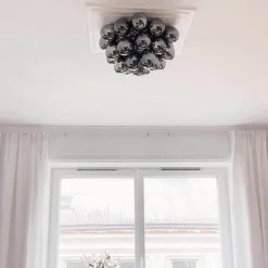 Gross plafond Ø50cm Rökgrå