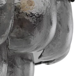 Gustave Chandelier taklampa Bronze/rökfärgat glas