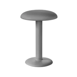 Gustave Residential portable bordslampa rå aluminium