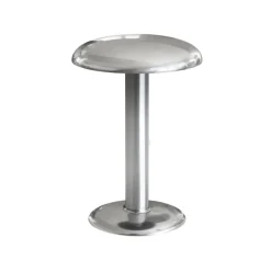 Gustave Residential portable bordslampa polerad silver