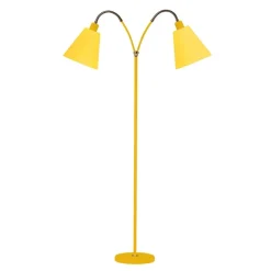Haga 2-armad golvlampa gul