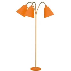 Haga 3-armad golvlampa orange