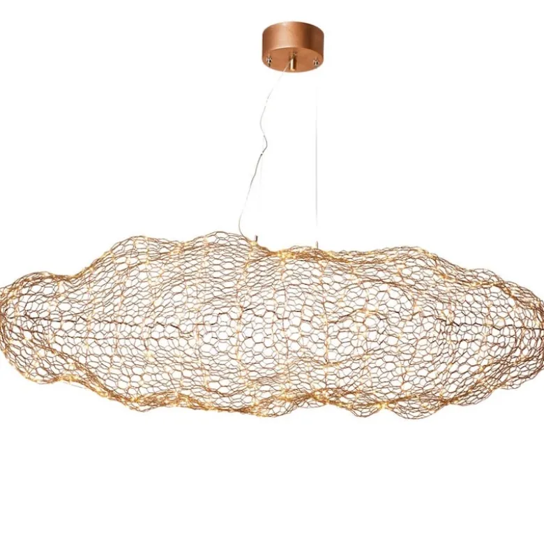 Hayden 115 cm taklampa guld